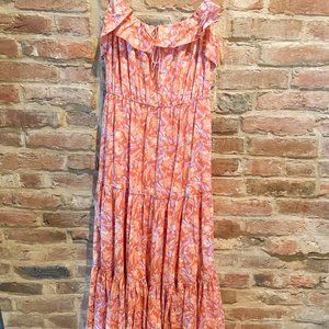 Boho chic J. Crew Pink Maxi Dress Size XS